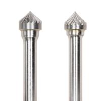 90°Countersink SK Carbide Burr Single Cut Die Grinder Bit 10 mm * 5 mm sur une tige de 6 mm