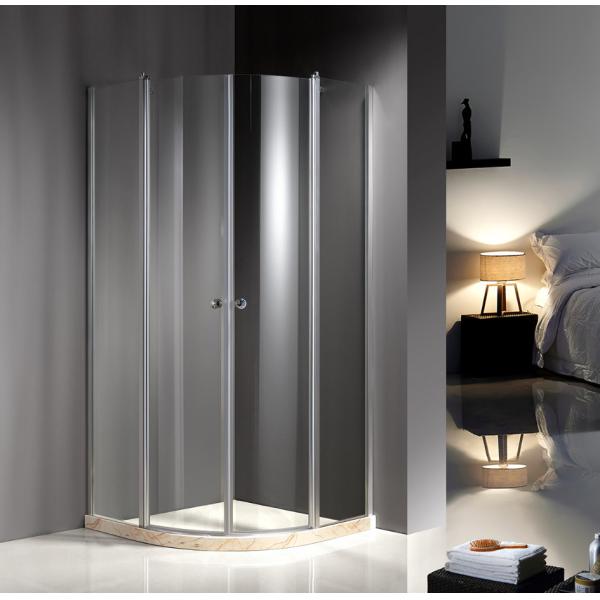 Приложения ливня квадранта профиля 900X900 крома, ясные стеклянные приложения ли