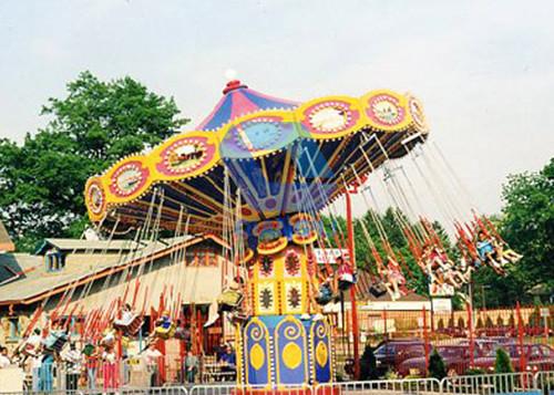 Fruit Type Flying Swing Ride 16 Seats Electric Adult Swing Chair Rides