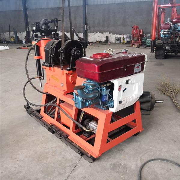 14.7KW 300m Depth 42mm Rod Core Drill Rig