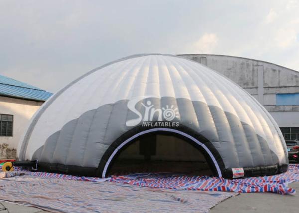 Outdoor 15m Dia. giant inflatable dome tent with removable doors from Sino Inflatables