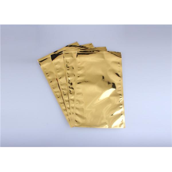Сумки алюминиевой фольги цвета золота Ресеалабле, саше алюминиевой фольги упаковки еды