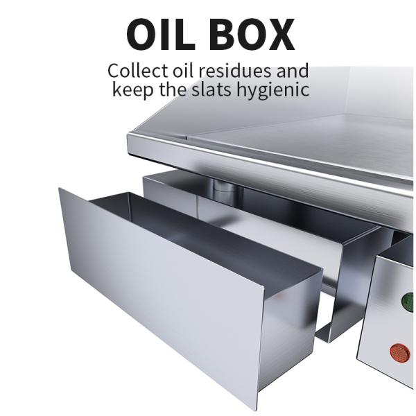 Kitchen Equipment Cast Iron Electric Grills and Electric Fryers for Teppanyaki Grill