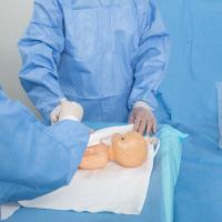 A entrega descartável do hospital ajustou o universal estéril do bloco da cirurgia drapeja Kit Cesarean Section
