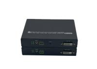 DVI sur fibre d'extension. Vidéo stable et haute définition pour AV et sécurité.