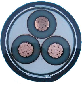 0.6/ 1kV XLPE изолировало силовой кабель 3 ядров стальной ленты бронированный для распределения силы