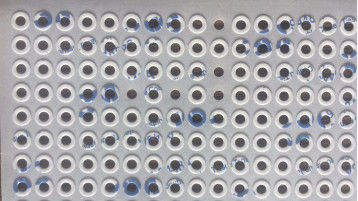 Small Hole Die Cut 0.15mm Double Coated Tissue Tape 9448A with High Temperature Resistance