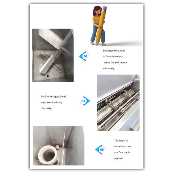 IEPP Factory Manufacturer Supplier Mud Cake Dewatering Scum Treatment Equipment Multi Disc Spiral Screw Press Sludge Dehydrator