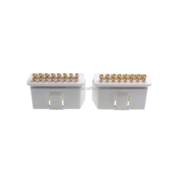 Acceptable Customization 94 V0 Material OBD II Male OBD2 J1962 OBD Lock Connector