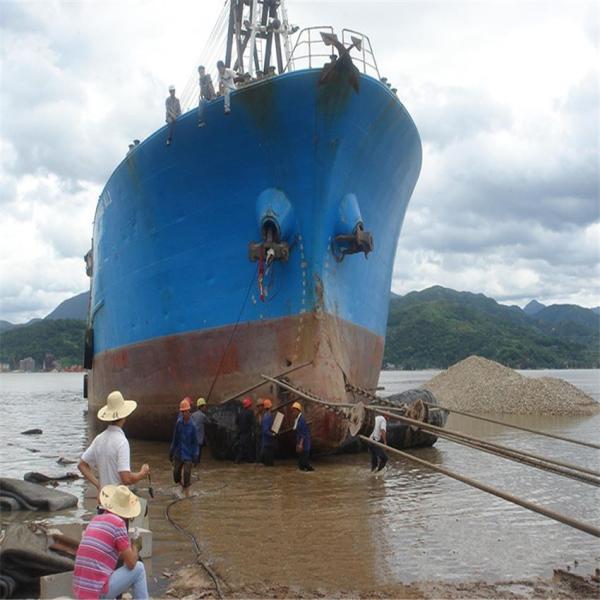 Воздушные подушки морского спасения имущества 250T/M грузят запуская и поднимаясь воздушную подушку