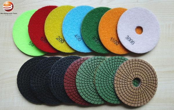 3 Steps Diamond Polishing Pads For Concrete And Terrazzo Floor