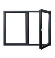 Isolation thermique vitre trempée vitre encastrée fenêtre encastrée aluminium portes insonorisées