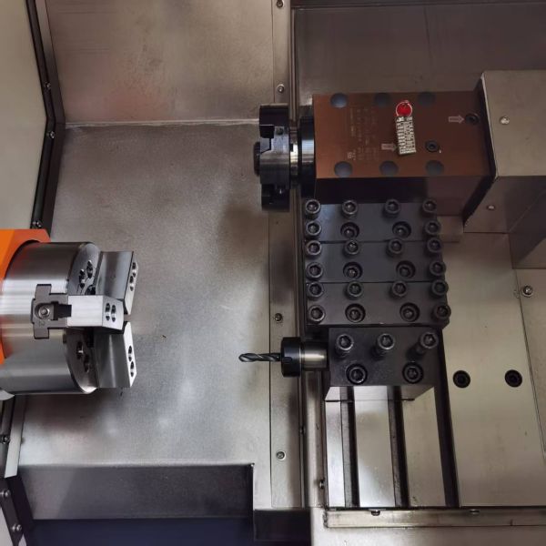 High Speed Gang Tool CNC Lathe TCK6340: ±0.003mm Repeatability for Consistent Precision Machining