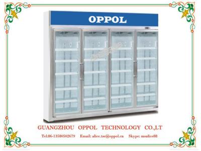 OP-804 Large Capacity Multiple Glass Doors Vaccine Medical Display Drug Freezer