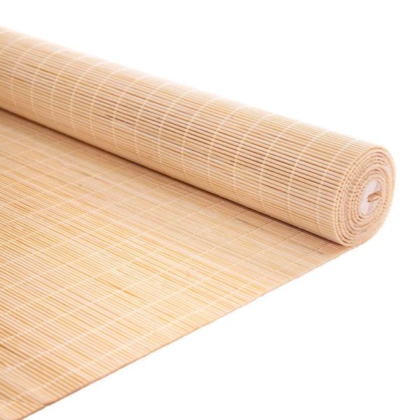 1m Length 2m Height Handmade Bamboo Roller Curtain Protecting Privacy Home Decoration
