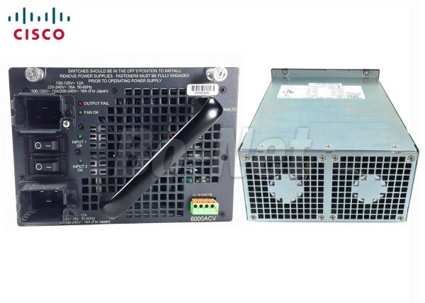 PWR-C45-6000ACV 4500 Series Used Cisco Power Supply 6000W AC Dual Input 50/60Hz