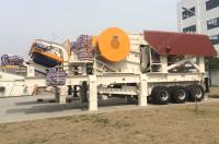 Triturador de Vsi do móbil da alimentação 400mm da altura 4590mm 86T 50t/H