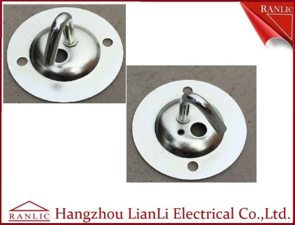 Custom 20mm 25mm Electrical Steel Hook Combination Electro Galvanized , BS4568 Standard