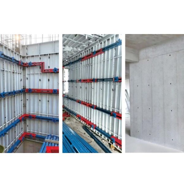 Reuse 300 Times High-strength Alloy Steel Formwork System for Concrete Construction to Replace Aluminum Formwork