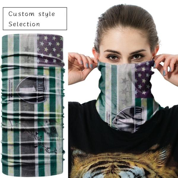 Women Magic Stretchy Hair Scarf Sport 100% Polyester Bandana