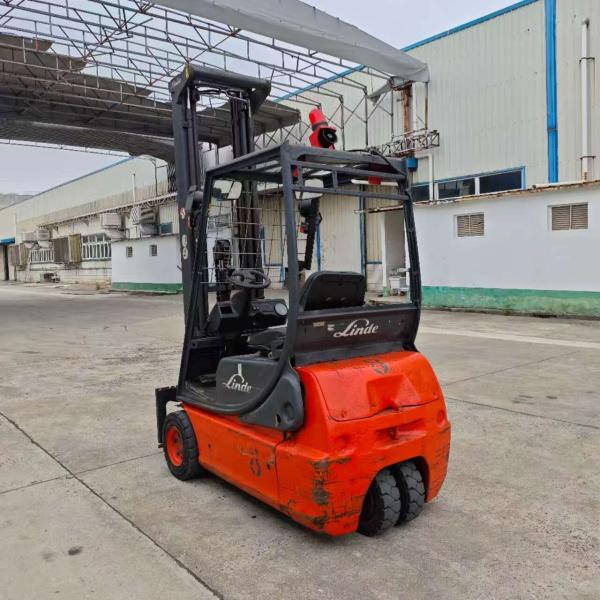 Used Linde 1.6-Ton Electric Forklift 6-Meter Lifting for Seamless Pallet Management in Logistics Hubs