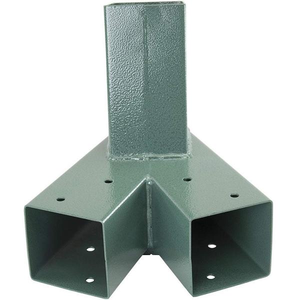 Triângulo Bracket Heavy Duty Green Powder Carbon Steel Patio Swing para Indoor Outdoor