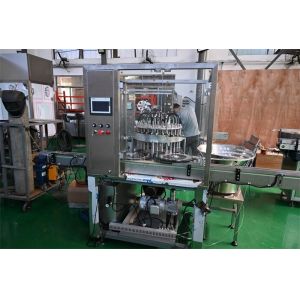 Eye Drops Filling Capping Machine with PLC Control HMI for GMP Compliance in Sterile Vial Filling