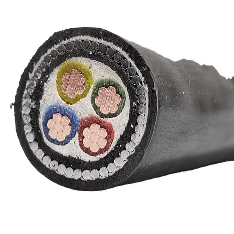 U1000 RVFV Armored Copper XLPE Low Voltage Power Cable IP66 Rated for Industrial and Mining Applications