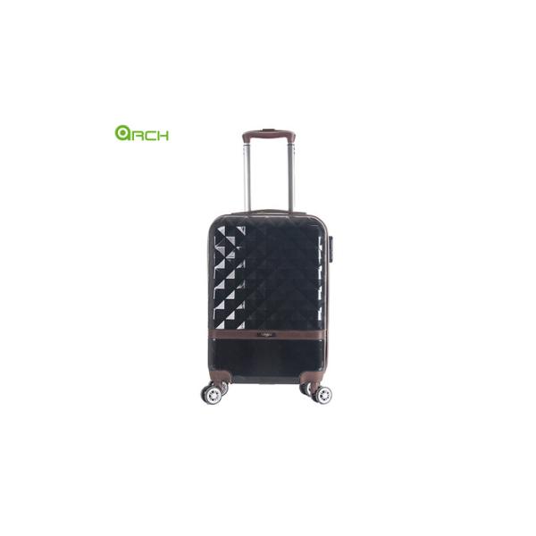 ABS PC Hard Trolley Travel Luggage Bag With Spinner Wheels