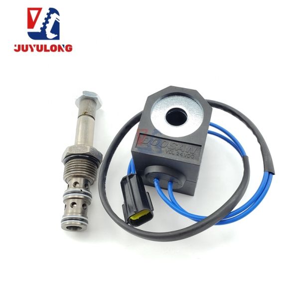 JUYULONG Excavator Solenoid Valve Core SV08-30 for Monoblock Hydraulic Control Pump for HYUNDAI R210/220-7/9 Engineering Parts