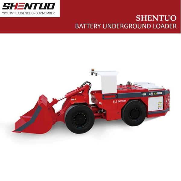                  Shentuo SL02 Battery Carbon Free Emission 2ton Battery Underground Mining Loader             