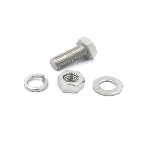 DIN933 Stainless Steel Hex Bolt & Hex Nut M4 M8 Bolt And Screw Set