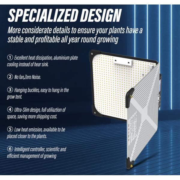 Wide Coverage 120W LED Grow Light Panel Medical Plant Led Cultivation Light