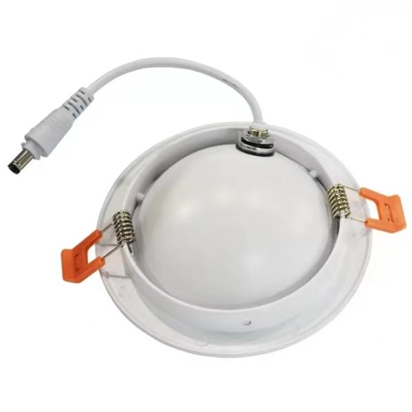 Home Office 5W 360D Beam Angle Recessed LED Downlight with 80 Ra CRI and Sleek LED Design