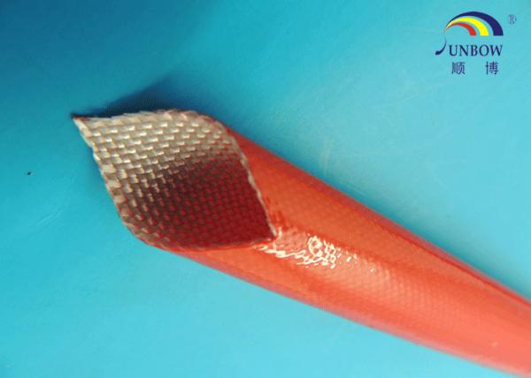 heat temperature resistance PU Coated Fiberglass Sleeving for motors insulation