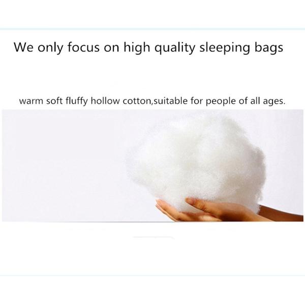 Wholesale Direct Selling Camping Splicing Sleeping Bag Outdoor indoor Autumn Winter Extended Adult Camping Sleeping Bag
