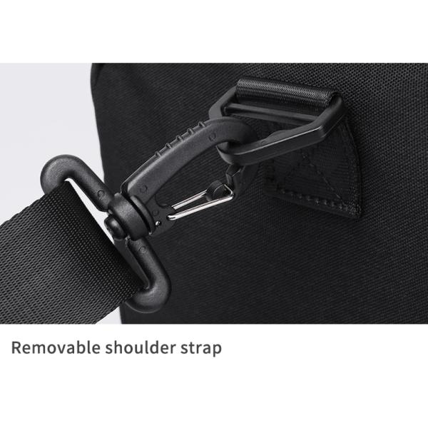 Водоохранная кожаная нейлоновая сумка для тренировок унисекс 43 см длина