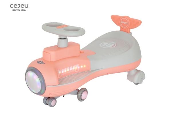 PU Wheels Children Swing Bike Yellow Green Pink