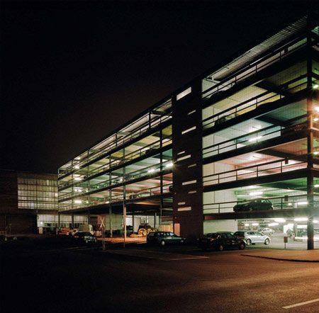 Multi Floors Steel Frame Car Parking Structure Q235B Q355B