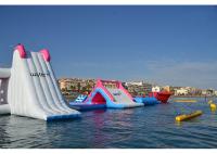 Juegos flotantes inflables gigantes del agua del equipo/del aire del parque del agua para los niños y el adulto