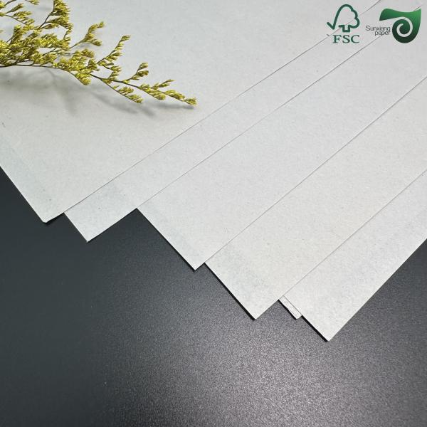 Recycled Newsprint Wrapping Paper High Opacity Ultra Smooth Flat Surface FSC SGS