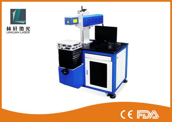 60W RF Laser Tube CO2 Laser Marking Machine for Paper Wood Plastic