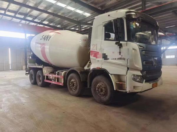 350 HP Used Concrete Mixer Truck With HINO P11C-WC Type Engine