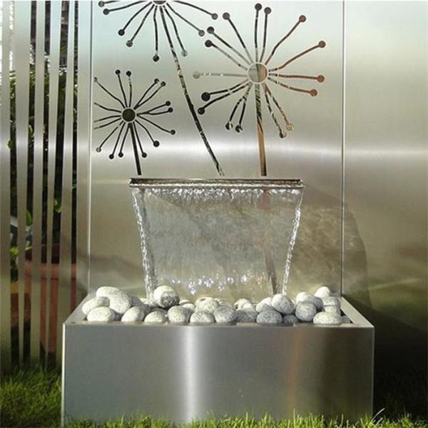 Large Metal Rain Curtain 304 Stainless Steel Water Feature Garden Ornaments