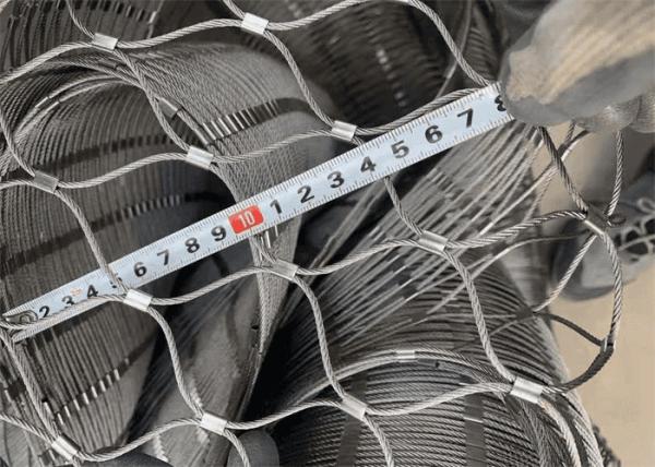 SGS Brisbane Ferruled Stainless Steel Cable Mesh Aisi316 Grade Railing Safety