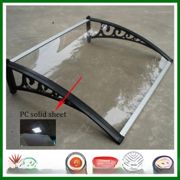 600 мм белый навес, идеально подходит для поликарбонатного ветражного материала