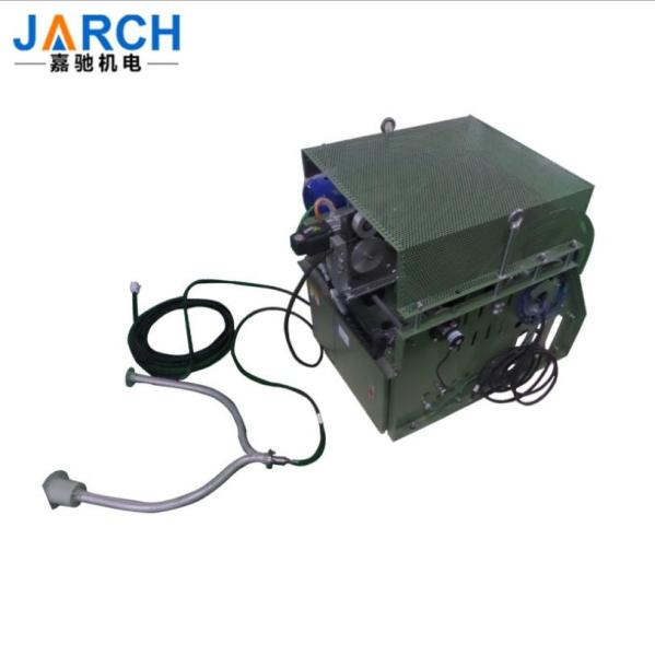 Photoelectric Optical Retractable Hose Reel , Retractable Cable Reel 150m Length