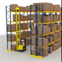 Estantería de acero para palets de alta resistencia, capacidad 500-2500KG, almacenamiento en almacén