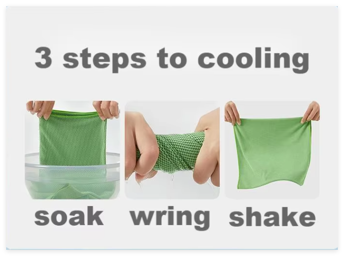 170 GSM Square Microfibre Gym Towel Child Proof Sport Cooling Towel For Adult