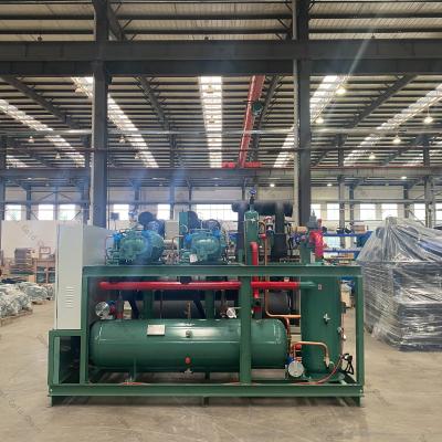 Unidades de condensação refrigeradas a ar com compressor inversor e eficientes em termos energéticos